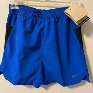 Nike Kids Blue and Black Shorts